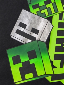 NAME IT Minecraft T-shirt Muxin Black